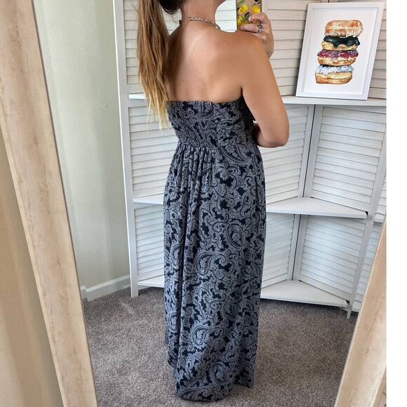 Jessica Simpson strapless maternity maxi dress - Picture 5 of 14